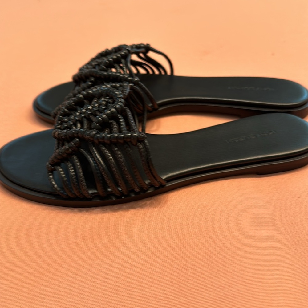 New Tory Burch Sandals. Size 8. Black. - Picture 5 of 7